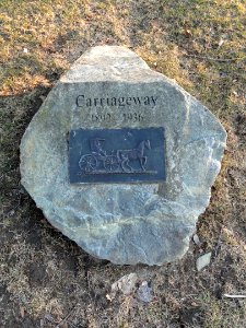 Nathan Tufts Park marker - Somerville, MA - DSC04332
