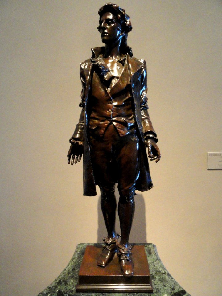 Nathan Hale by Frederick William MacMonnies, model 1889-1890, cast 1890, bronze - National Gallery of Art, Washington - DSC08744