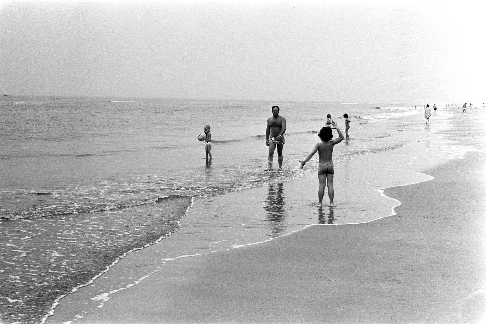 Najaarszon op strand Zandvoort, Bestanddeelnr 924-9628