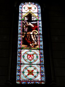 Naintré (Vienne) église, vitrail 6