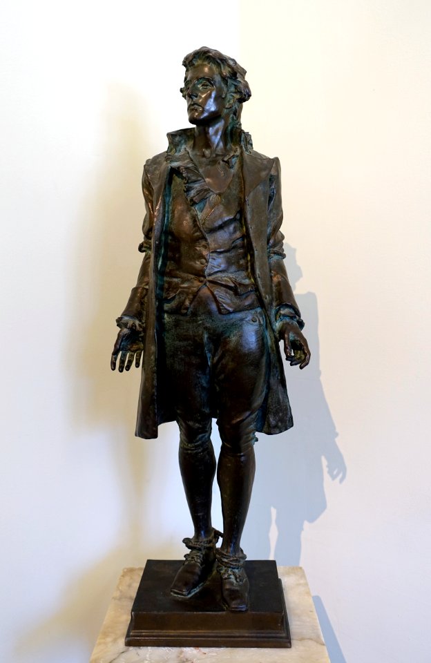 Nathan Hale by Frederick MacMonnies, 1890, bronze - Bennington Museum - Bennington, VT - DSC08526