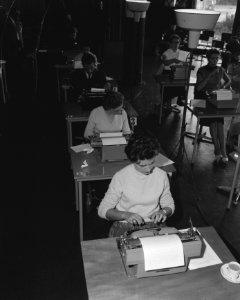 Nationaal kampioenschap machineschrijven in Den Haag, Bestanddeelnr 909-8794