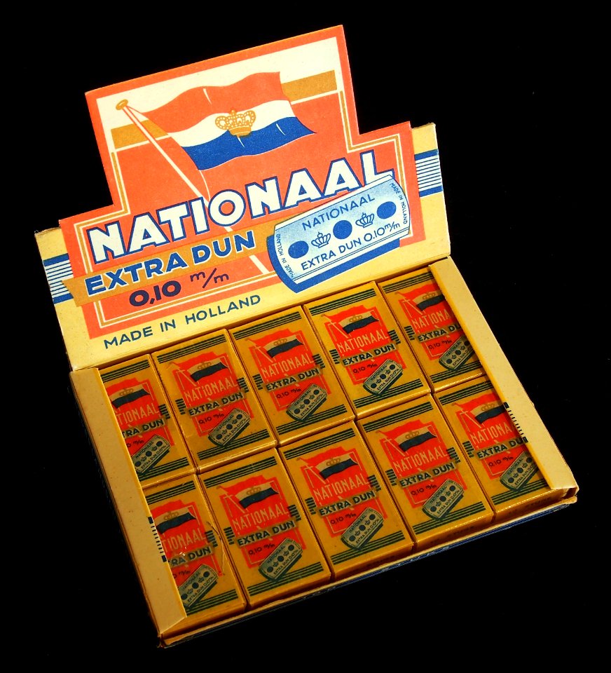Nationaal extra dun scheermesjes, foto1