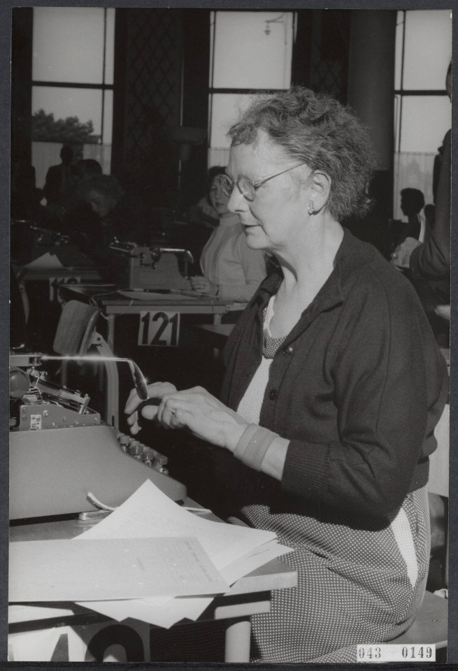 Nationaal kampioenschap machineschrijven, Bestanddeelnr 043-0149