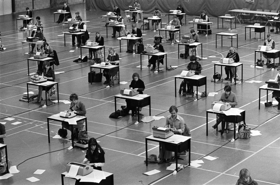 Nationaal kampioenschap machineschrijven, Amsterdam, Bestanddeelnr 928-9577
