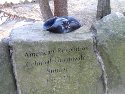 Nathan Tufts Park marker - Somerville, MA - DSC04321