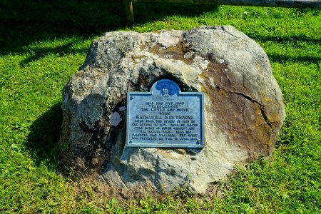 Nathaniel Hawthorne plaque - Tanglewood - DSC05779