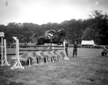 Nationaal Concours Hippique te Bennekom, Maathuis op Fliegette, Bestanddeelnr 917-8192