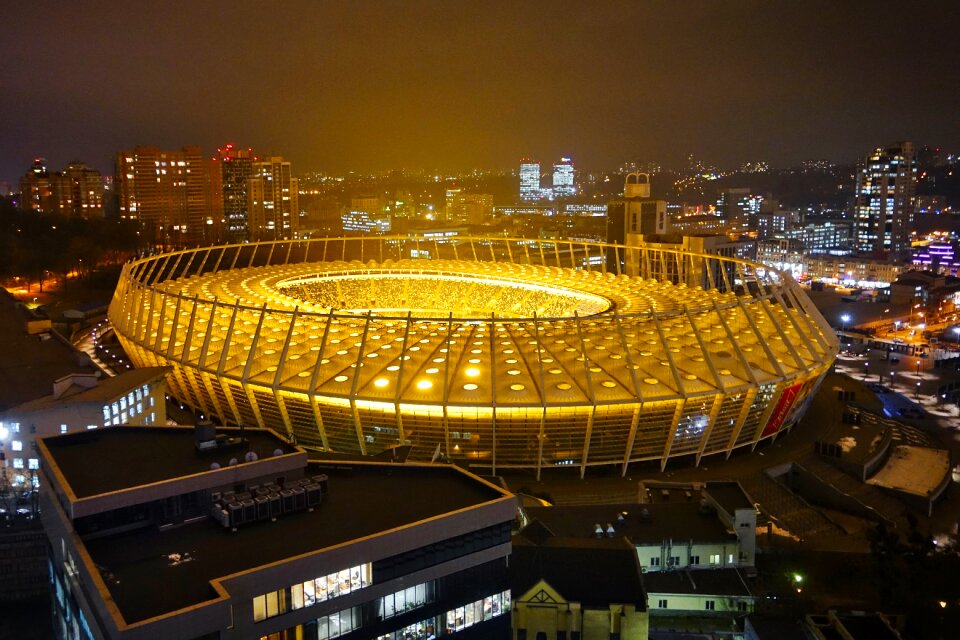 City night shot ukraine