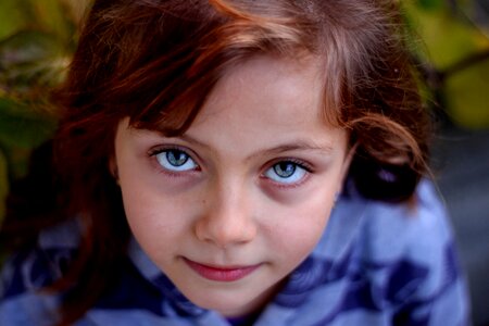 Girl the innocence eyes photo