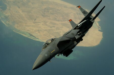 F-15 fighter airplane photo