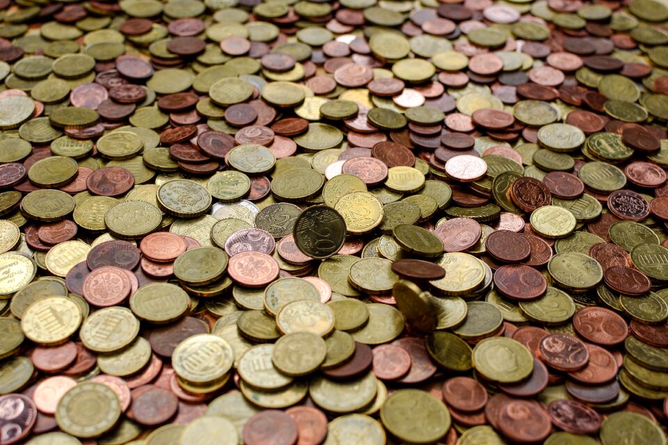 Euro specie loose change