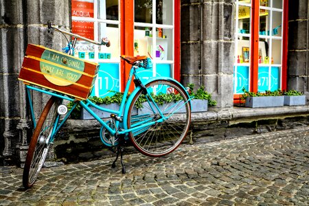 Brugge city street