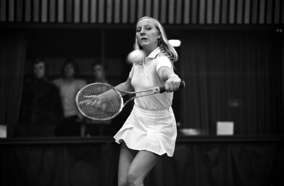 Nationaal overdekte tenniskampioenschappen in Frans Otten Stadion Amsterdam, dam, Bestanddeelnr 925-1806
