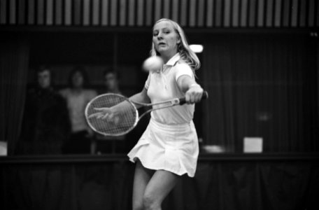 Nationaal overdekte tenniskampioenschappen in Frans Otten Stadion Amsterdam, dam, Bestanddeelnr 925-1806