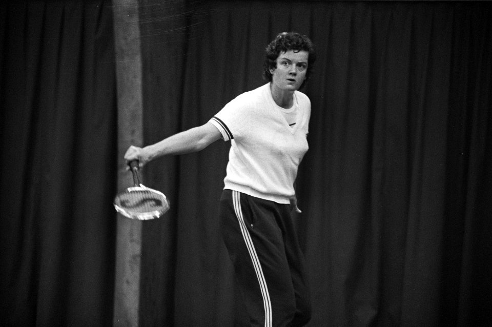 Nationaal overdekte tenniskampioenschappen in Frans Otten Stadion Amsterdam, dam, Bestanddeelnr 925-1802