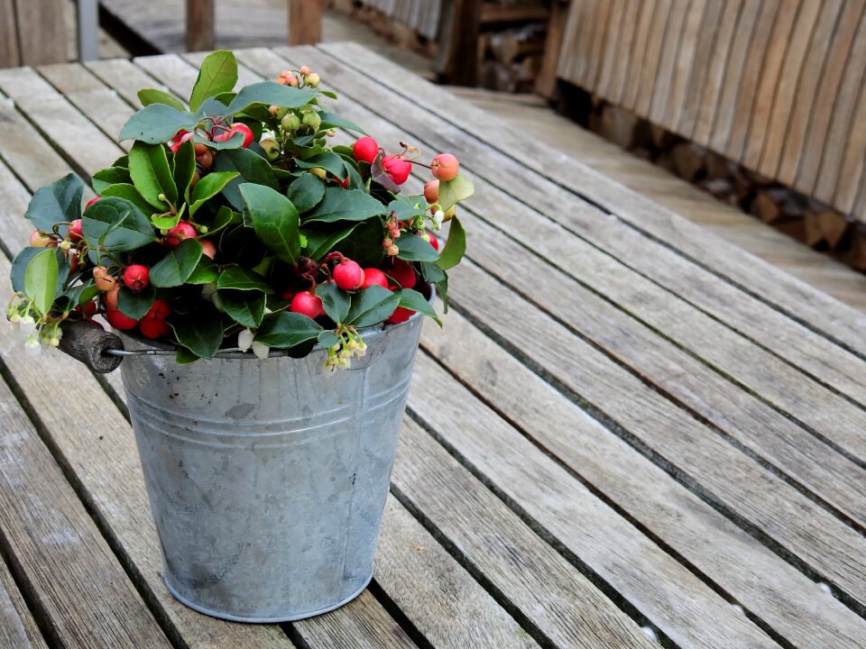 Table decorations decoration bucket