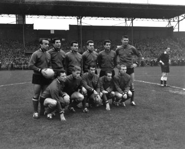Nederland tegen Belgie 0-4 Het Belgische elftal, Bestanddeelnr 913-1665