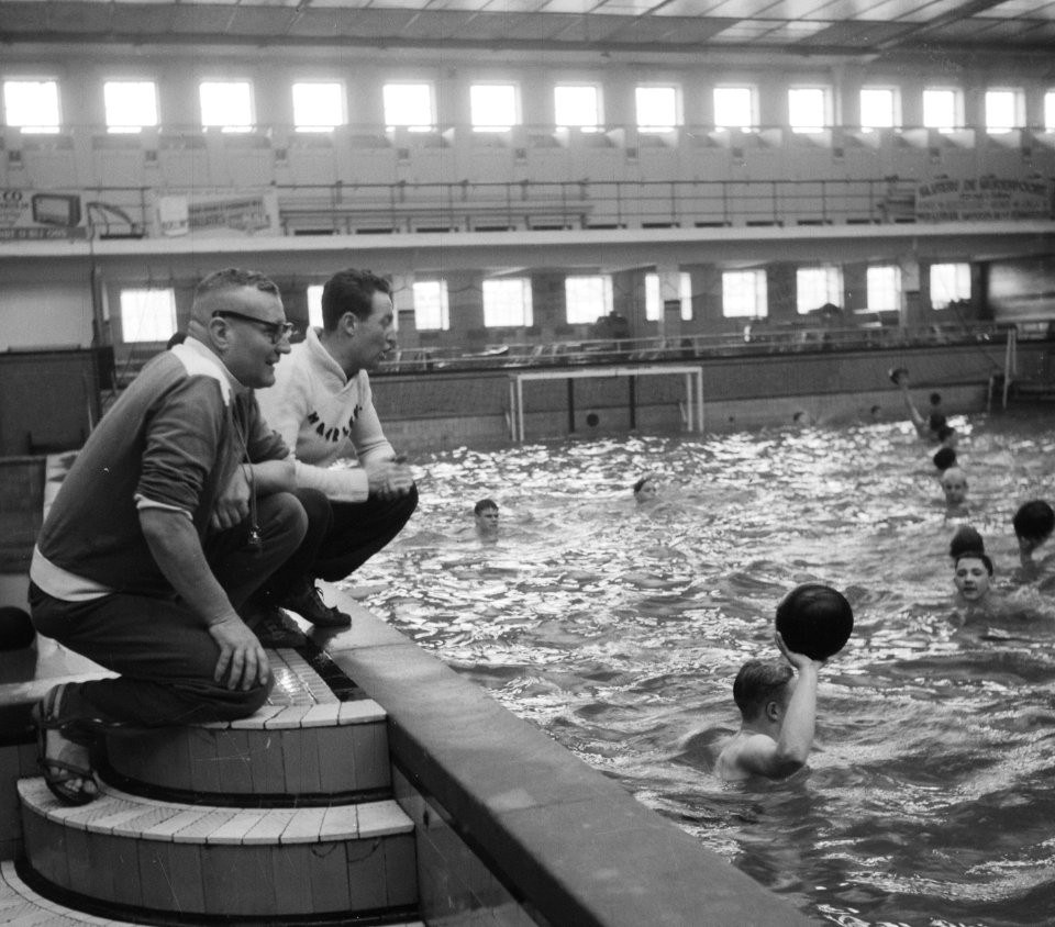 Nederland Poloteam traint opvolgers Frans Kuiper en Cor Brasem, Bestanddeelnr 905-4836
