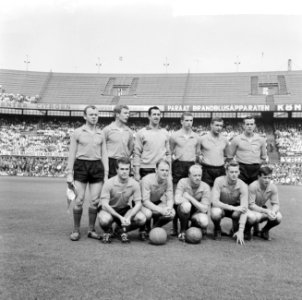 Nederland tegen Albanie 2-0, het Nederlands elftal, Bestanddeelnr 916-4676