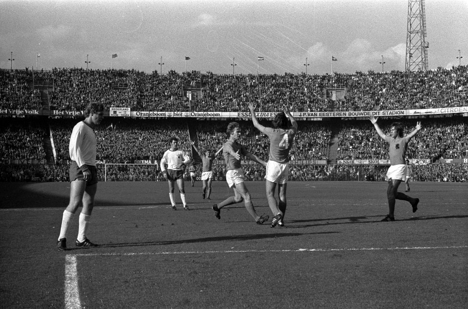 Nederland tegen Oost Duitsland 3-2, Bestanddeelnr 925-0332