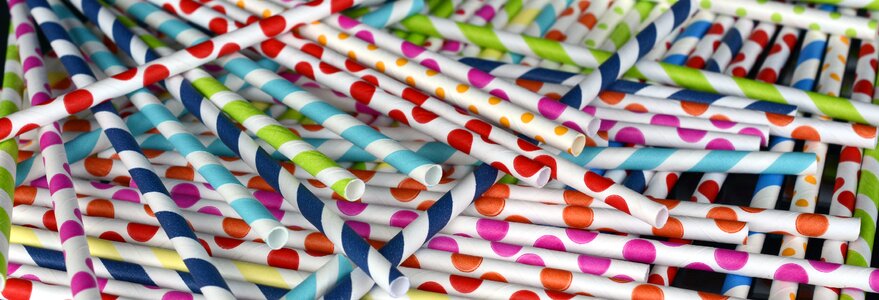 Color drinking tubes drinking straw