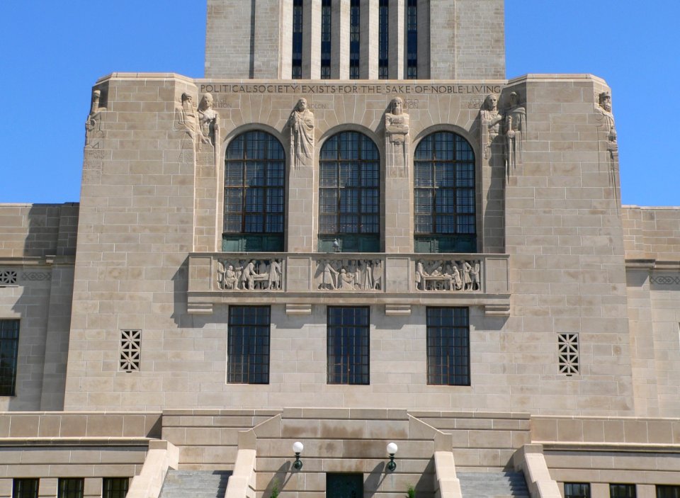 Nebraska State Capitol S pavilion 1
