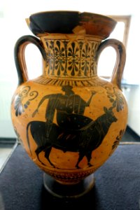 Neck amphora with Europa on the bull, Attic, c. 510 BC, L 193 - Martin von Wagner Museum - Würzburg, Germany - DSC05598