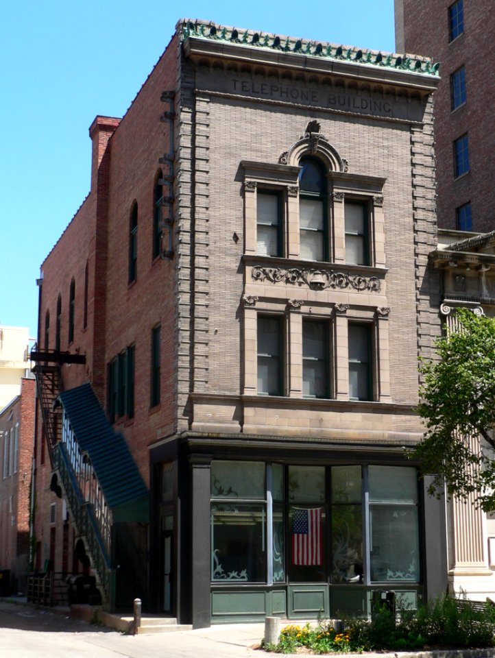 Nebraska Telephone bldg (Lincoln) from NW 1