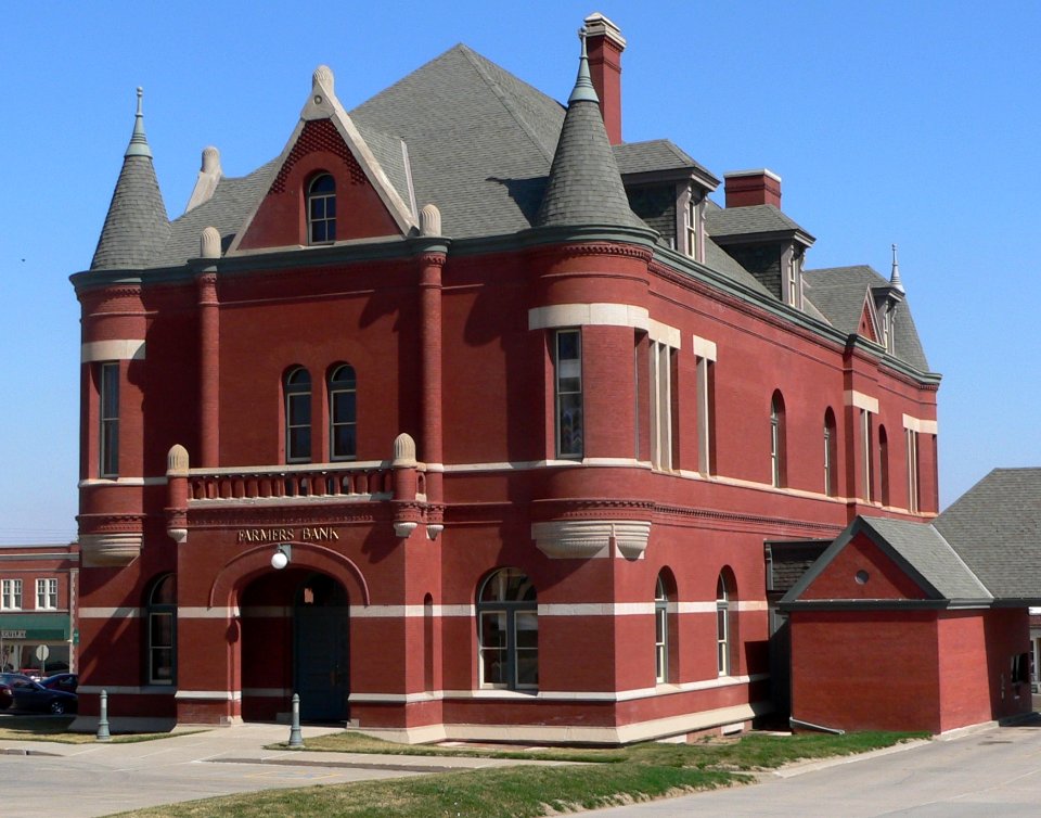 Nebraska City Farmers Bank from SW 1