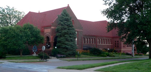 Nebraska City library from NW 3