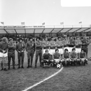 Nederland tegen Belgie Uefa-jeugd 0-1 te Breda. Elftal Nederland (jeugd), Bestanddeelnr 923-2176