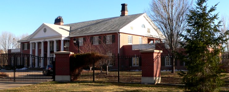 Nebraska governor mansion from NW 2