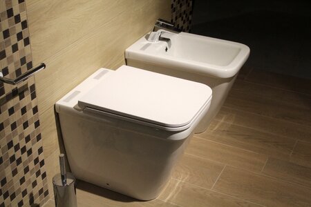 Toilet sanitary fittings hygiene photo