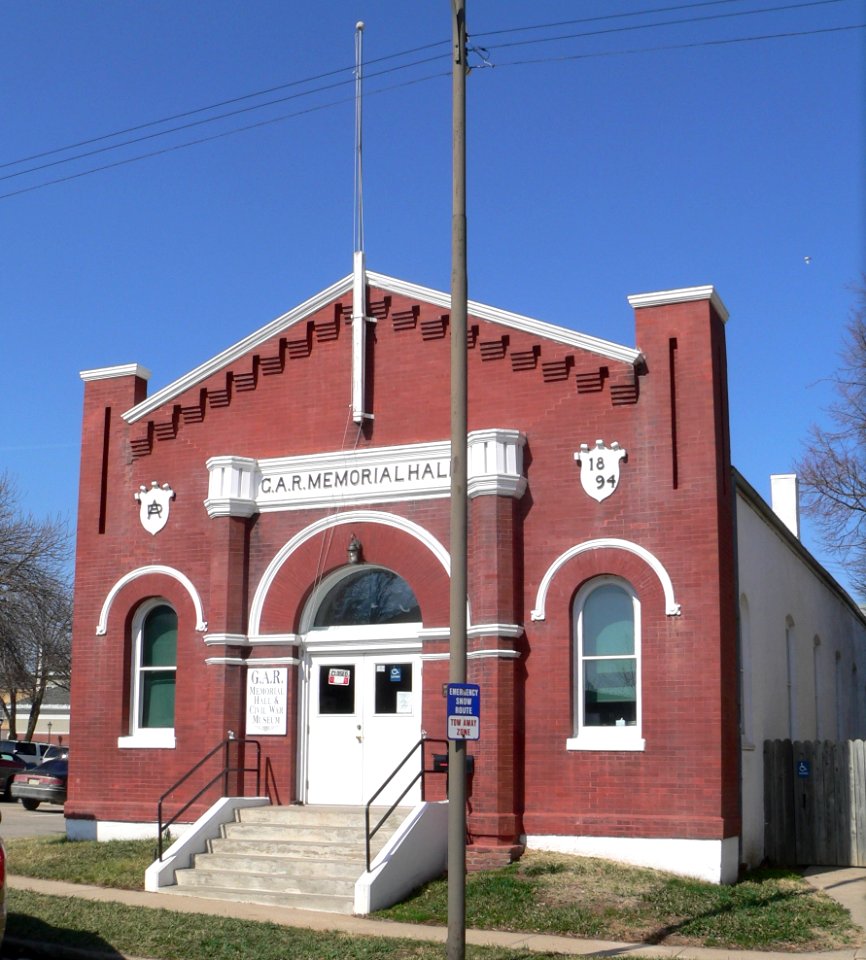 Nebraska City GAR hall from SE 3