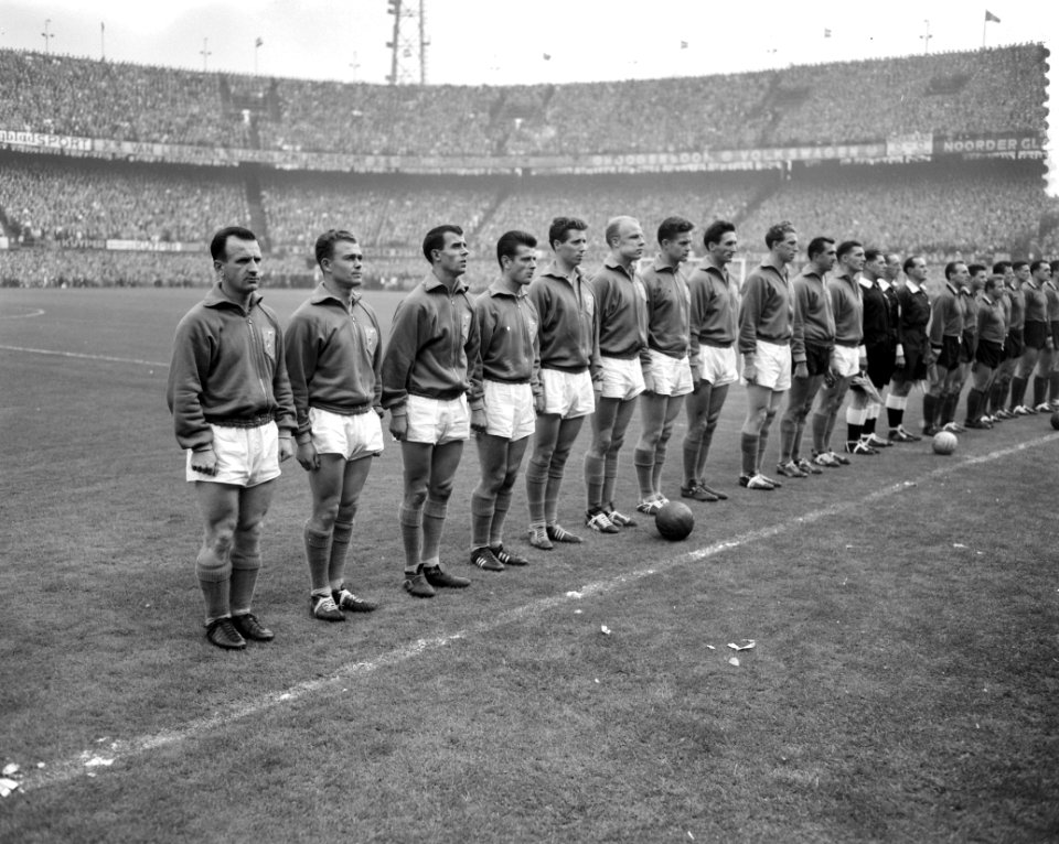 Nederland tegen Belgie 9-1 Nederlands Elftal, Bestanddeelnr 910-7236
