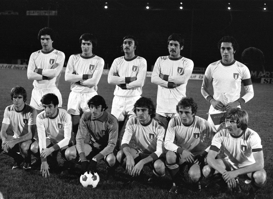Nederland tegen Italie (onder 23 jaar) ( Den Bosch ) Italiaanse (jong) elftal, Bestanddeelnr 927-5924
