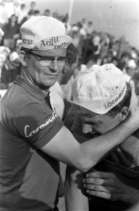 Nederlandse Kampioenschappen Wielrennen op de weg voor amateurs te Beek. Leo Duy, Bestanddeelnr 920-5507