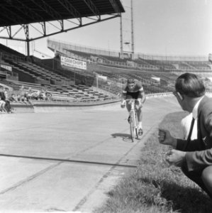 Nederlandse kampioenschappen wielrennen in Olympisch Stadion te Amsterdam, Tieme, Bestanddeelnr 918-0419
