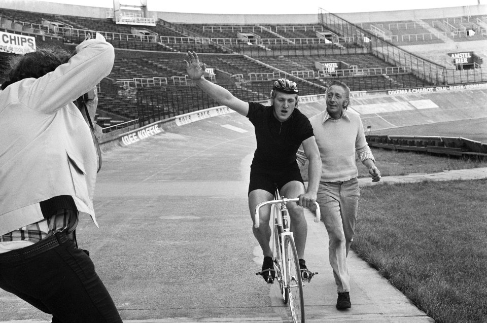 Nederlandse kampioenschappen wielrennen op de baan in het Olympisch Stadion Her, Bestanddeelnr 927-3495