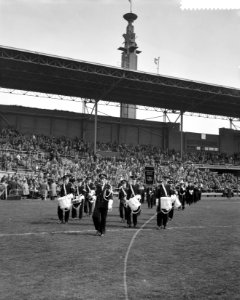Nederland tegen Bulgarije 4-2 in het Olympisch Stadion, Bestanddeelnr 911-1414