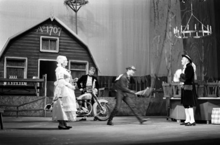 Nederlandse comedie, de bruiloft van Kloris en Roosje, de nieuwjaarswens van Tho, Bestanddeelnr 917-2934