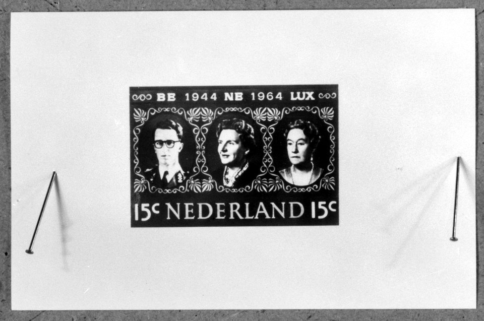 Nederlandse Beneluxzegel t.g.v. 20-jarig bestaan, Bestanddeelnr 916-9351