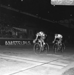 Nederlandse Kampioenschappen Wielrennen op baan in het Olympisch Stadion . Gerar, Bestanddeelnr 920-5665