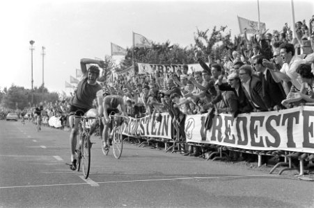 Nederlandse Kampioenschappen Wielrennen op de weg voor amateurs te Beek. Ger Har, Bestanddeelnr 920-5506