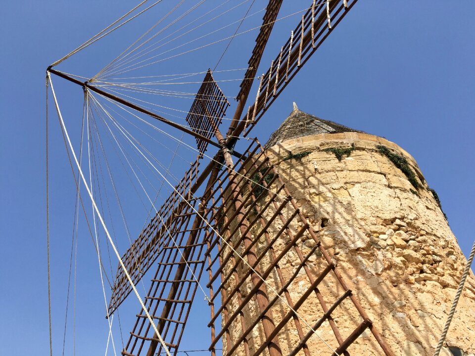 Windmill old mill mediterranean