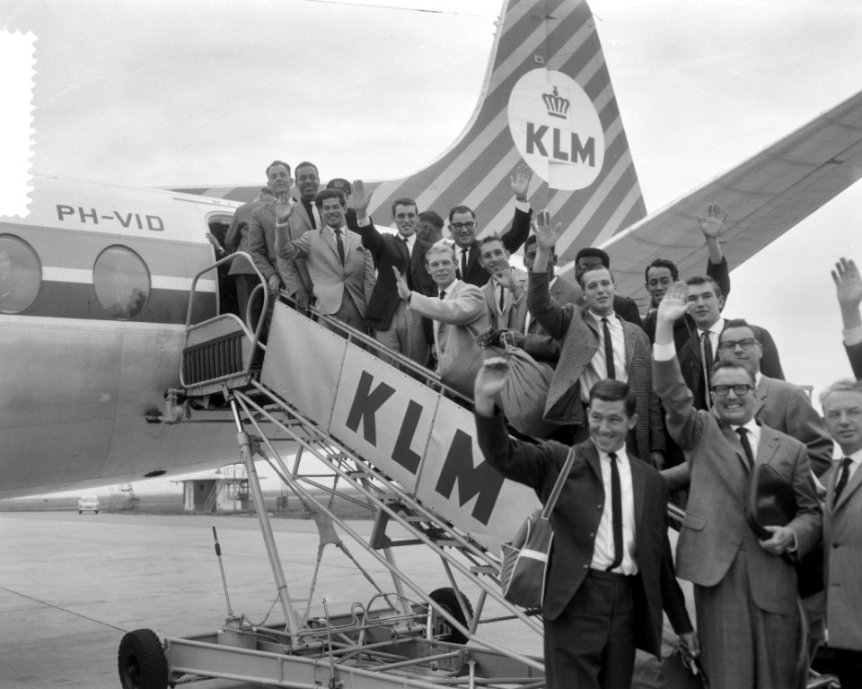 Nederlandse honkbalteam naar Milaan voor Europese kampioenschappen, vertrek van , Bestanddeelnr 916-8014