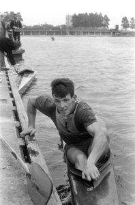 Nederlandse Kampioenschappen Kano op Bosbaan. Paul Hoekstra werd kampioen K1 op , Bestanddeelnr 920-5551