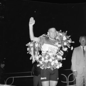 Nederlandse Kampioenschappen Wielrennen op baan in het Olympisch Stadion . Tieme, Bestanddeelnr 920-5659
