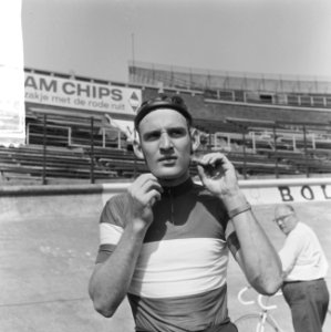 Nederlandse kampioenschappen wielrennen in Olympisch Stadion te Amsterdam, Tieme, Bestanddeelnr 918-0418